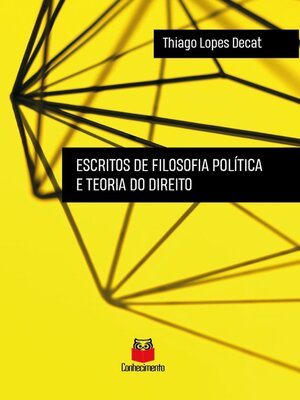 cover image of Escritos de filosofia política e teoria do direito